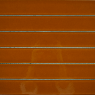 2X16 Flauti Flat A Brown Porcelain Mosaic